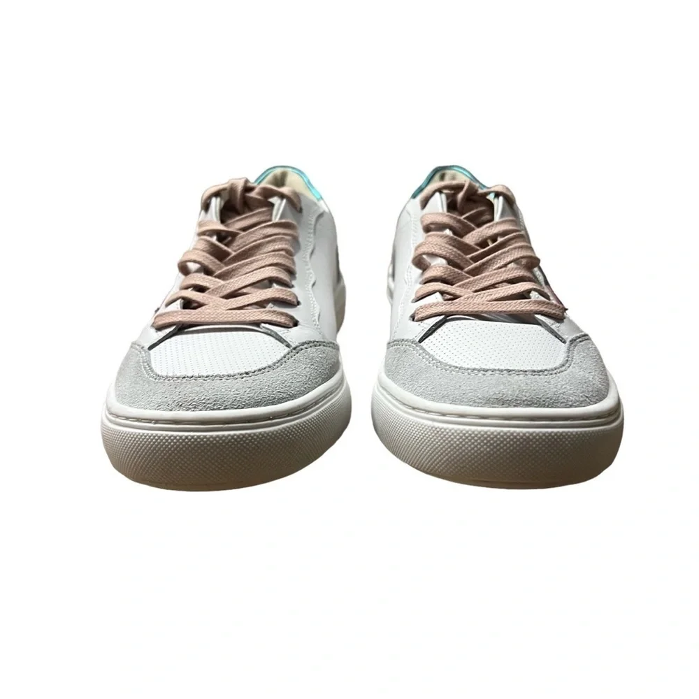 MARK JENKINS Leather Glow Sneakers Size 7